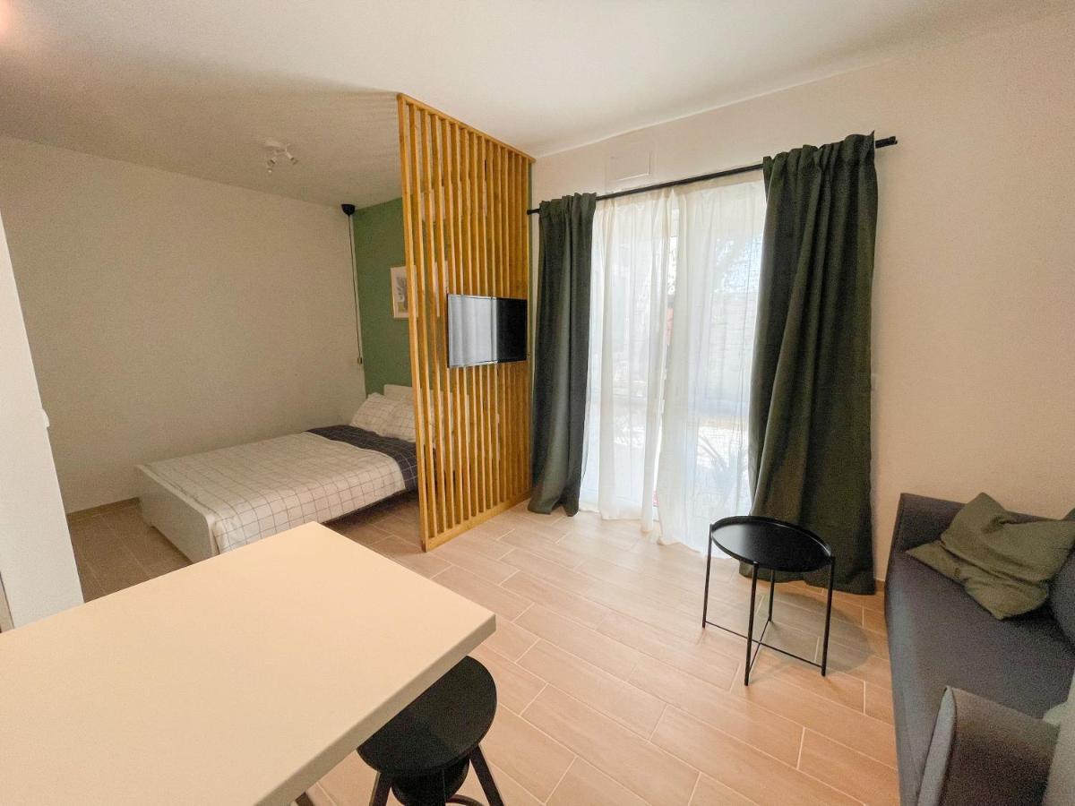 Modern Studio Overlooking Downtown Makarska Luaran gambar