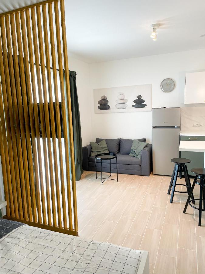 Modern Studio Overlooking Downtown Makarska Luaran gambar
