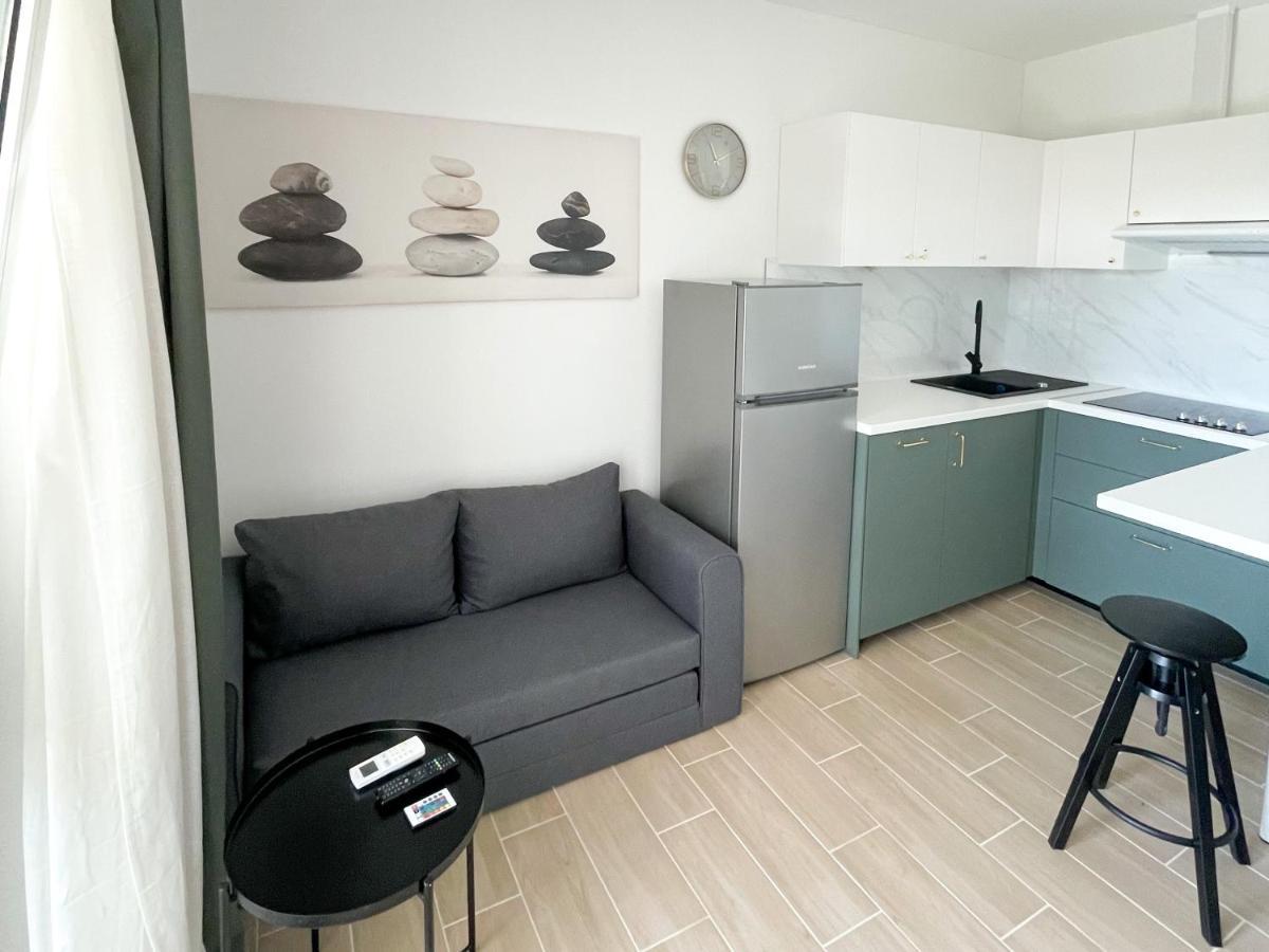 Modern Studio Overlooking Downtown Makarska Luaran gambar