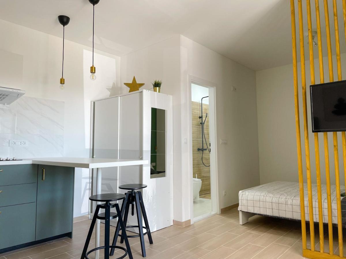 Modern Studio Overlooking Downtown Makarska Luaran gambar